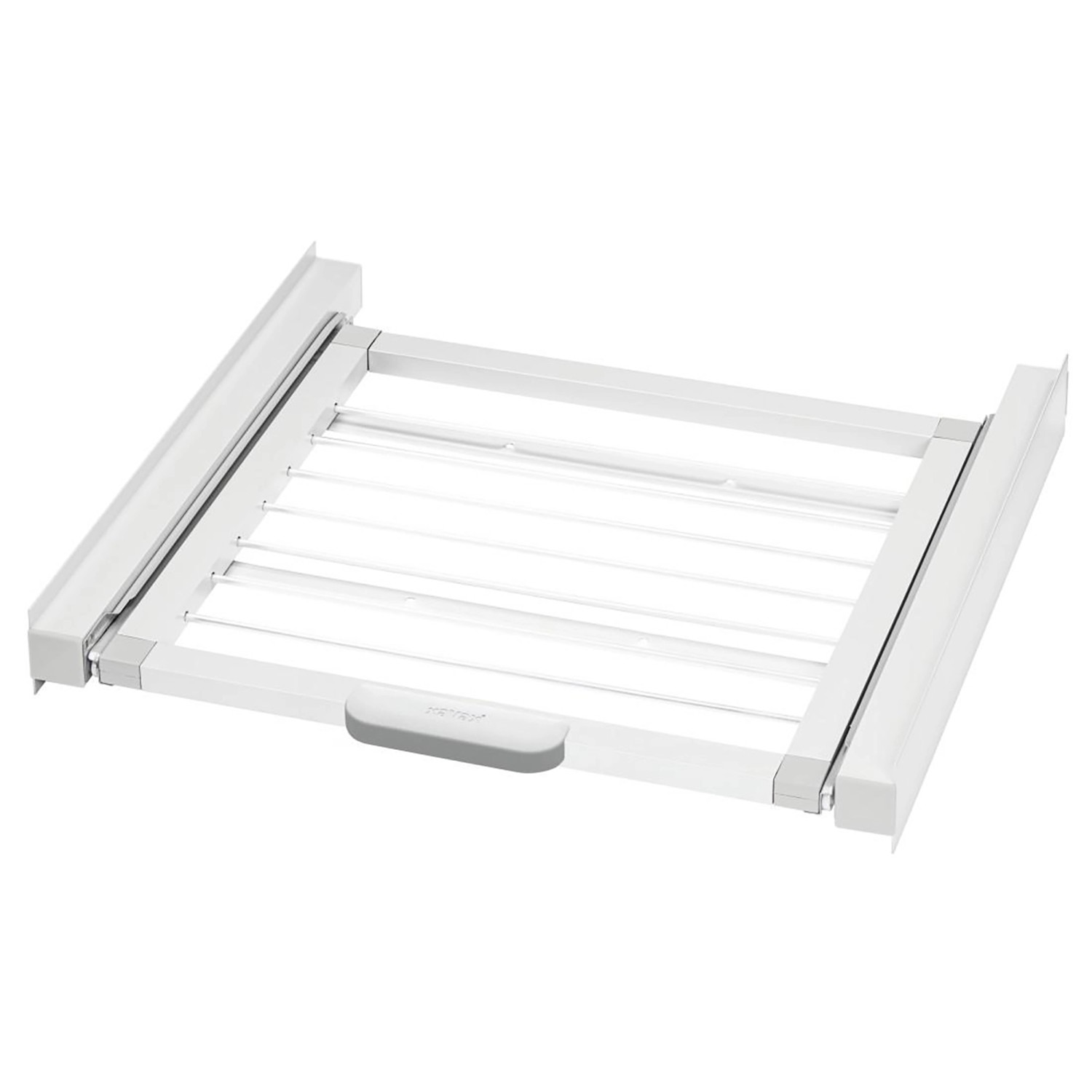 Xavax Zwischenbausatz für Waschmaschinen/Trockner mit Integriertem Wäscheständer