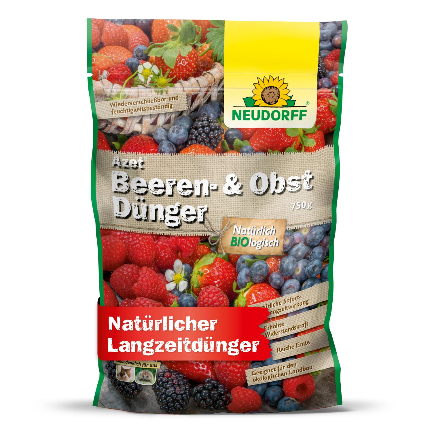 Neudorff Azet Beeren- und Obst-Dünger 750 g