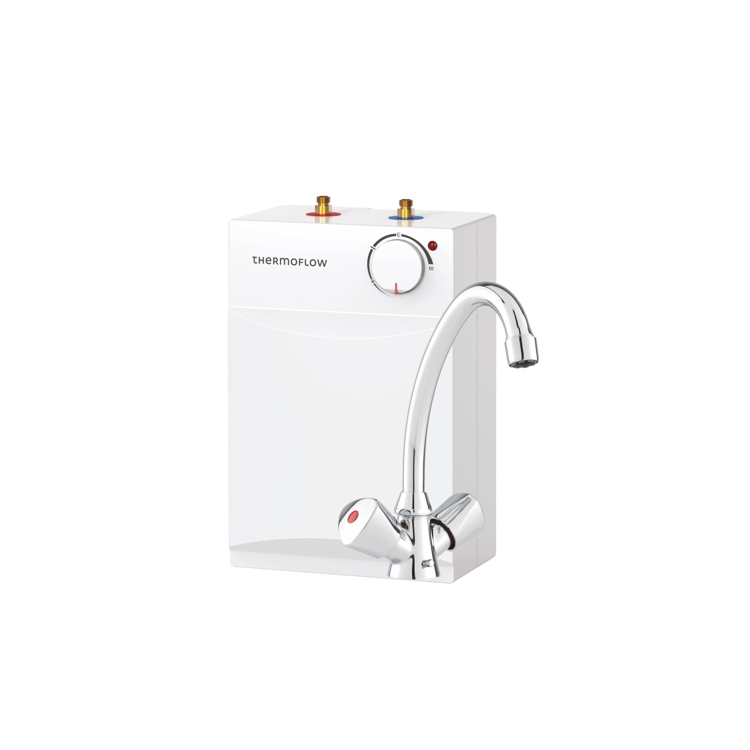 Thermoflow Untertischspeicher THERMOFLOWSETU 5 Liter mit Armatur QMIX12