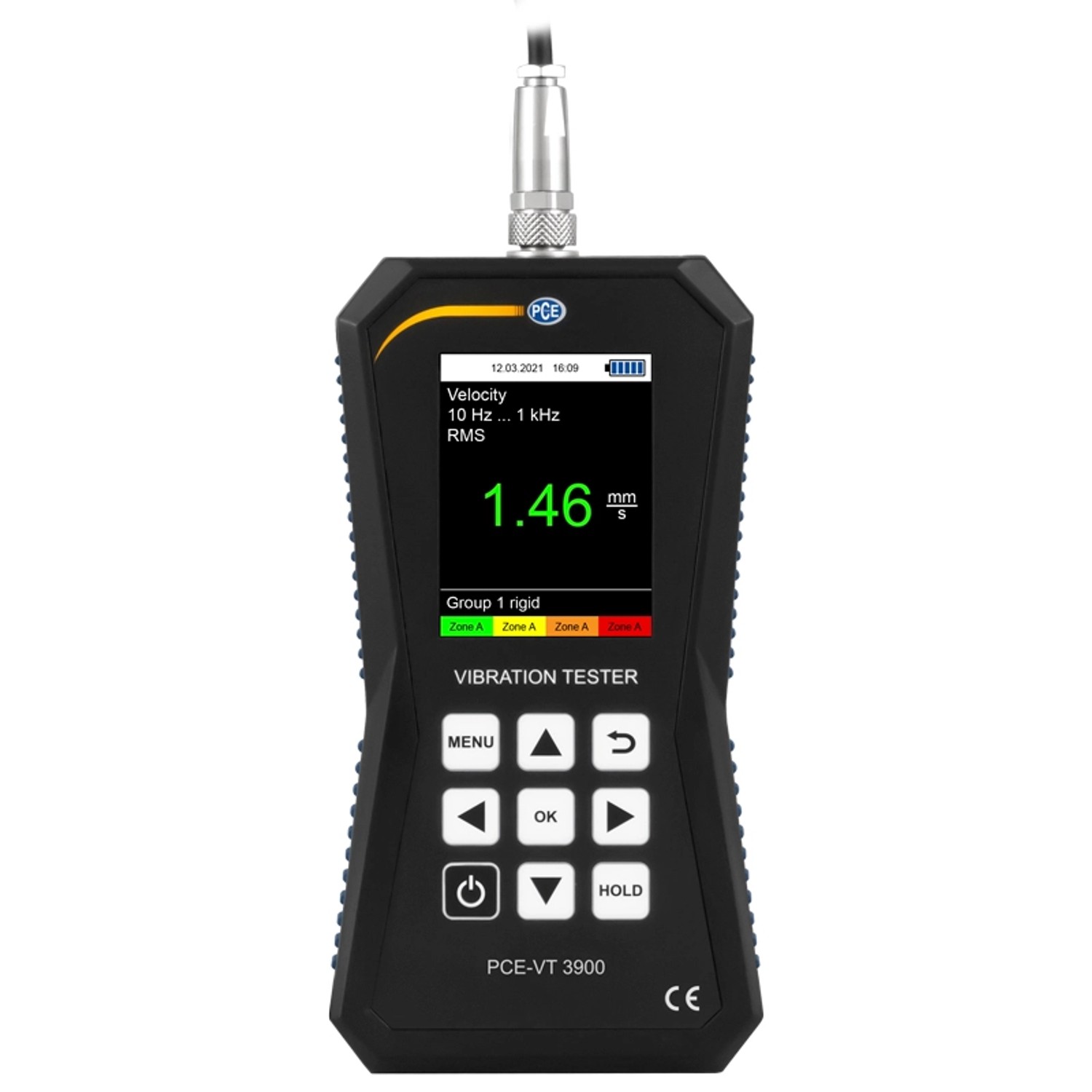 PCE Instruments Stethoskop S 41 PCE Instruments Beschleunigungsaufnehmer VT 3900S