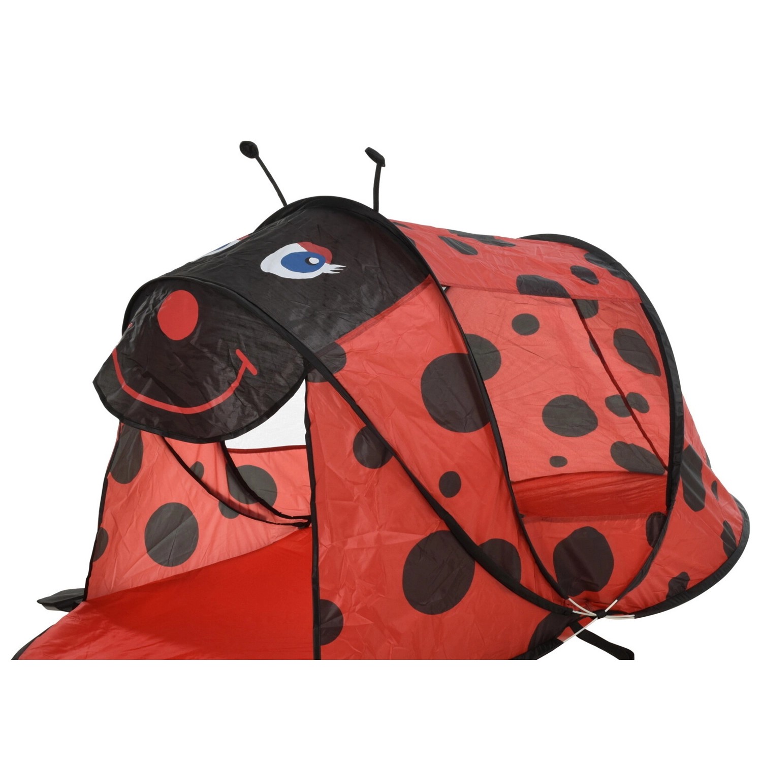 Mojawo Pop Up Wurfzelt Strandmuschel Sonnenschutz Camping Windschutz Outdoor rot UV 50+ L182xB100xH86cm