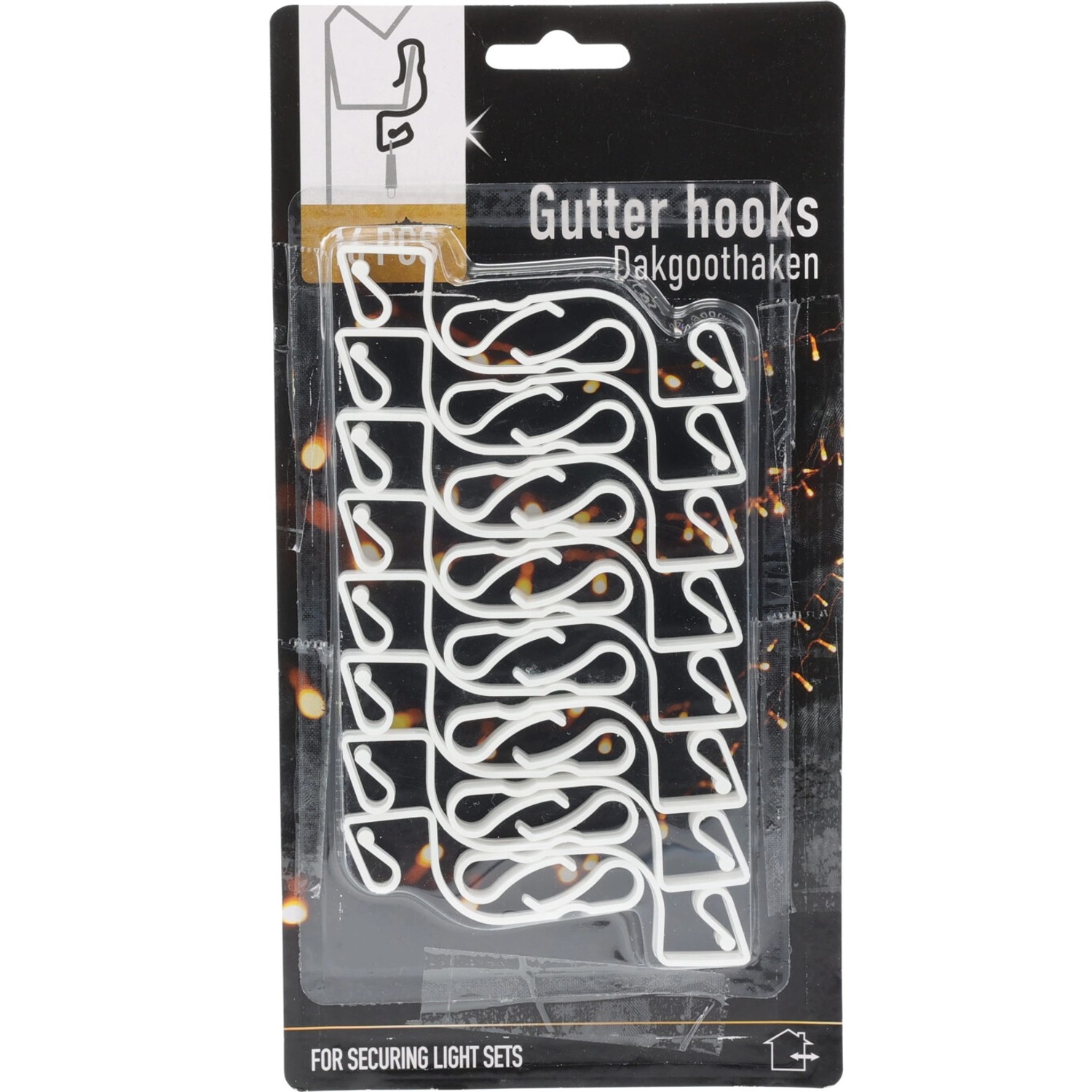 Montageset für Lichterketten Silber