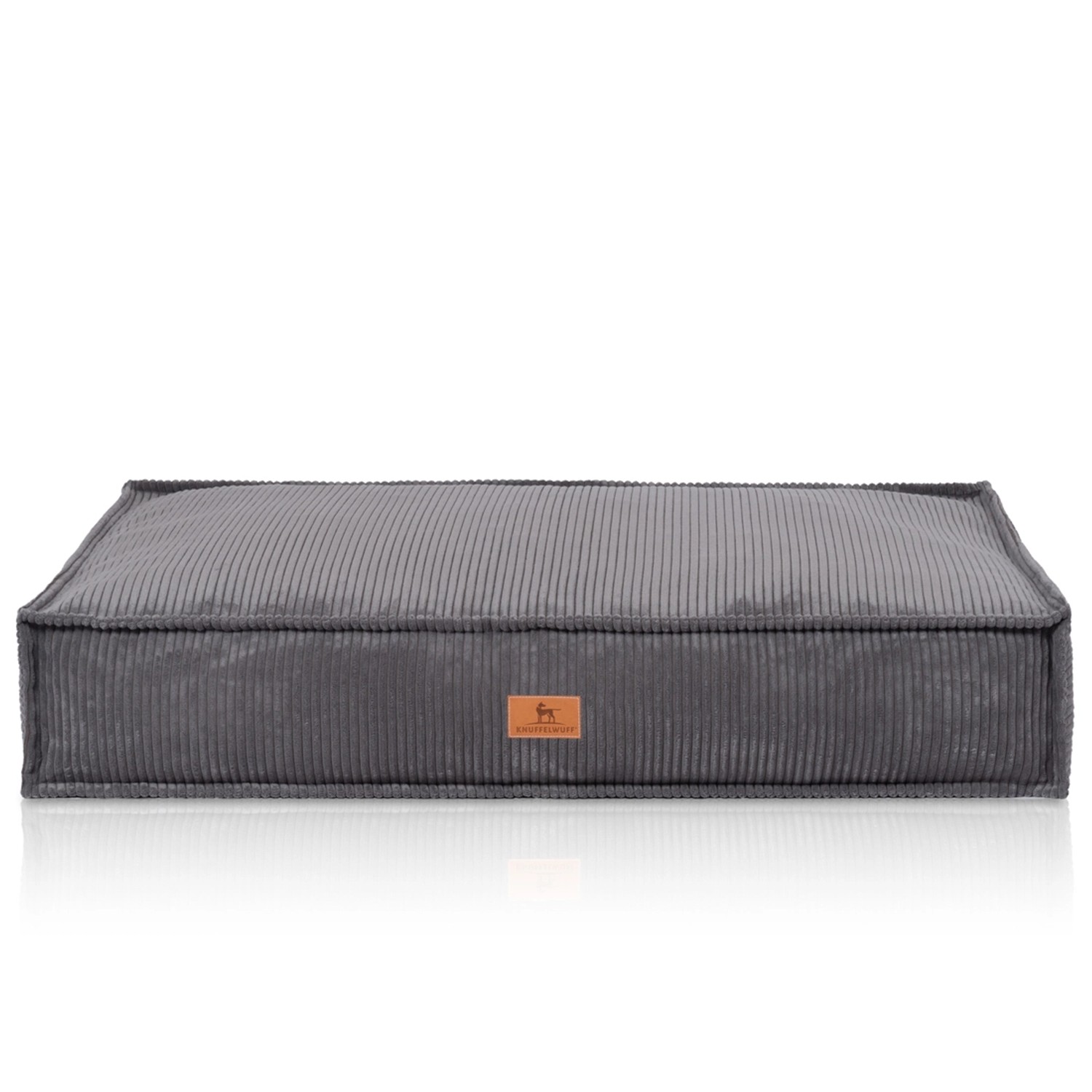 Knuffelwuff Hundekissen Lesedi Cord 135x90cm Grau