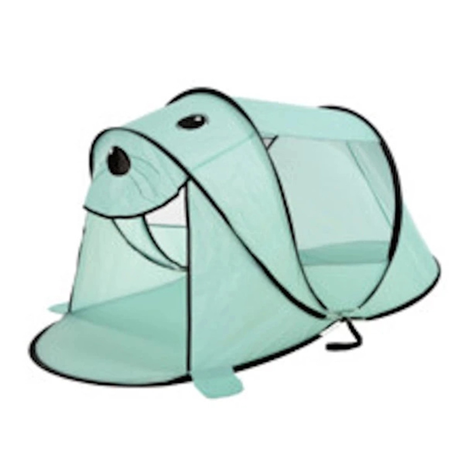 Mojawo Pop Up Wurfzelt Strandmuschel Sonnenschutz Camping Windschutz Outdoor TURKIS UV 50+ L182xB100xH86cm