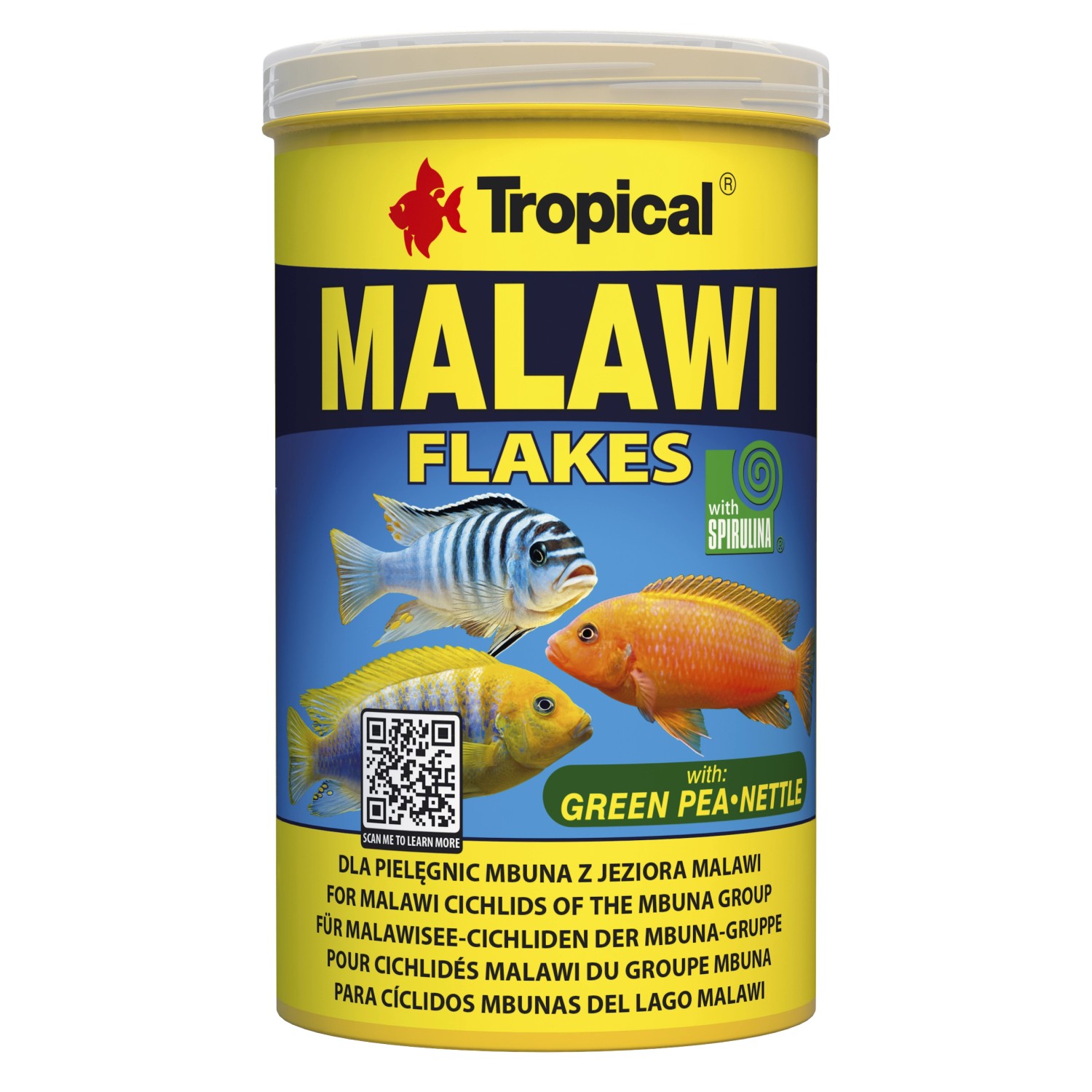 Tropical Flockenfutter Malawi Flakes 1.000 ml