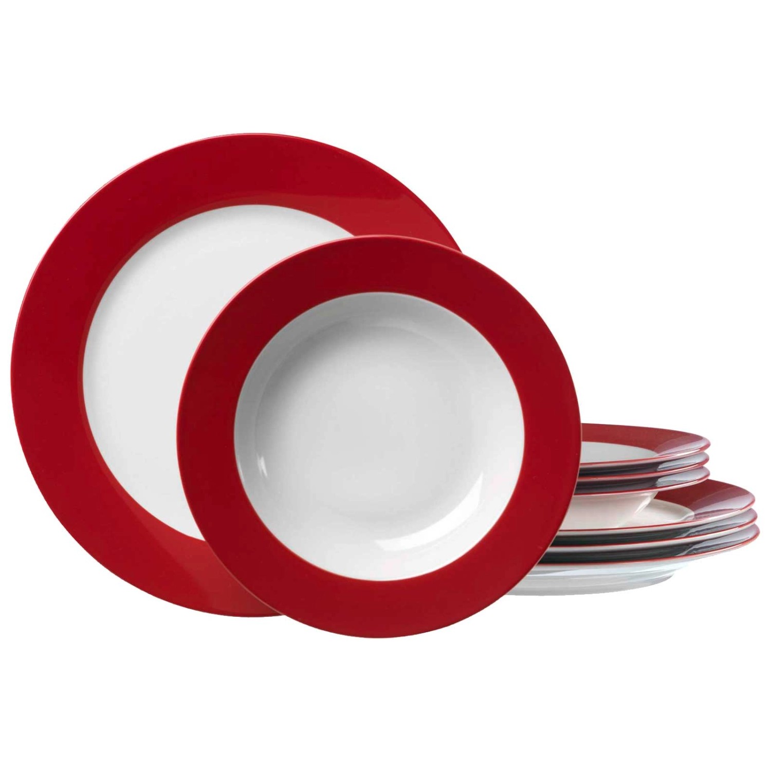 Ritzenhoff & Breker Doppio Tafelservice 8-teilig Rot