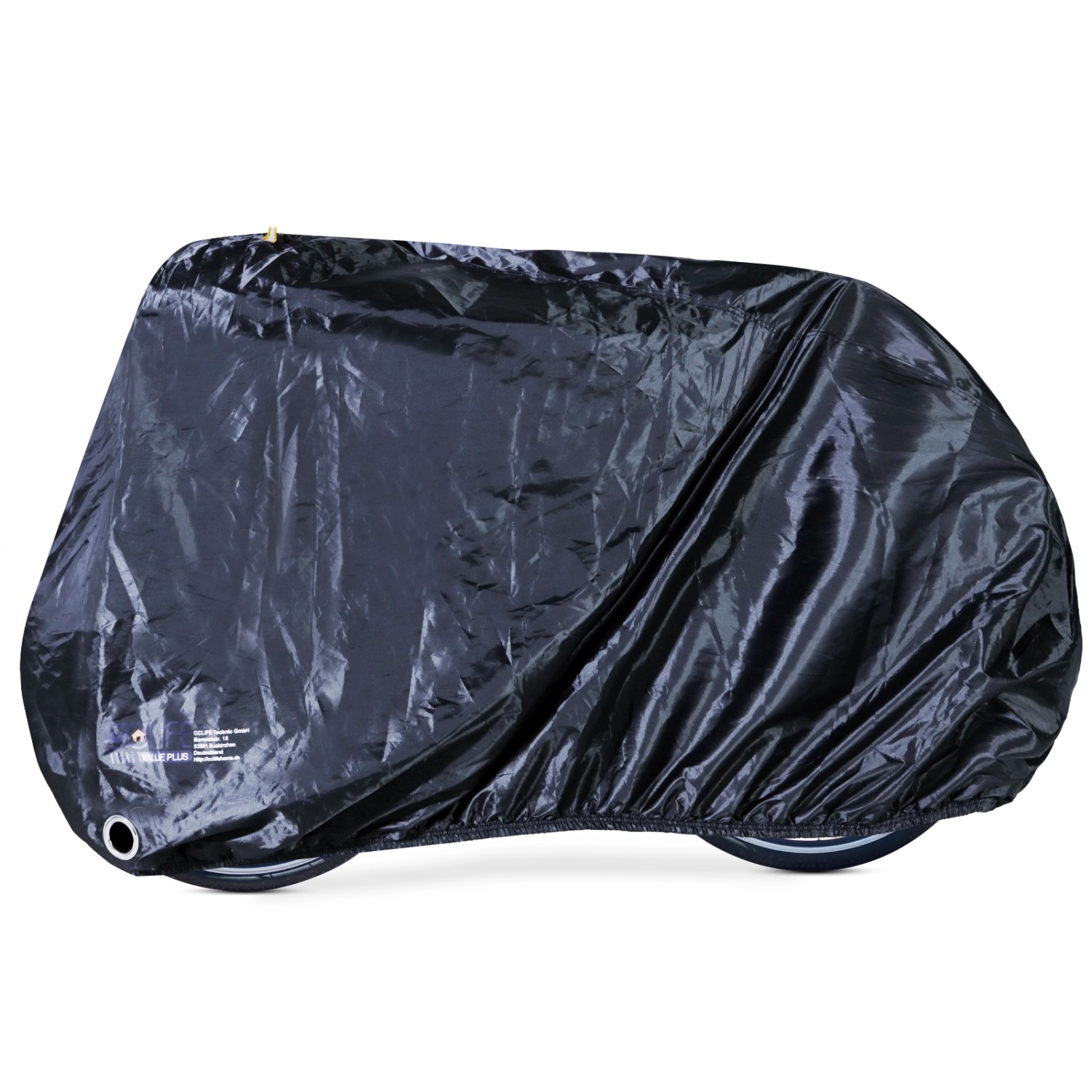 CCLIFE Fahrradabdeckung Wasserdicht 200x110x70cm mit Schlossösen Oxford-Gewebe für Mountainbike Rennrad