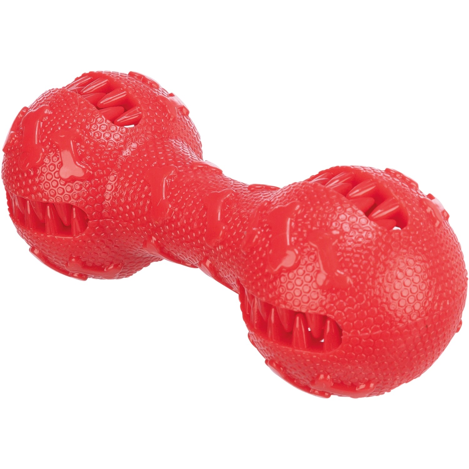 Jollypaw Hantel TPR 16 cm Rot