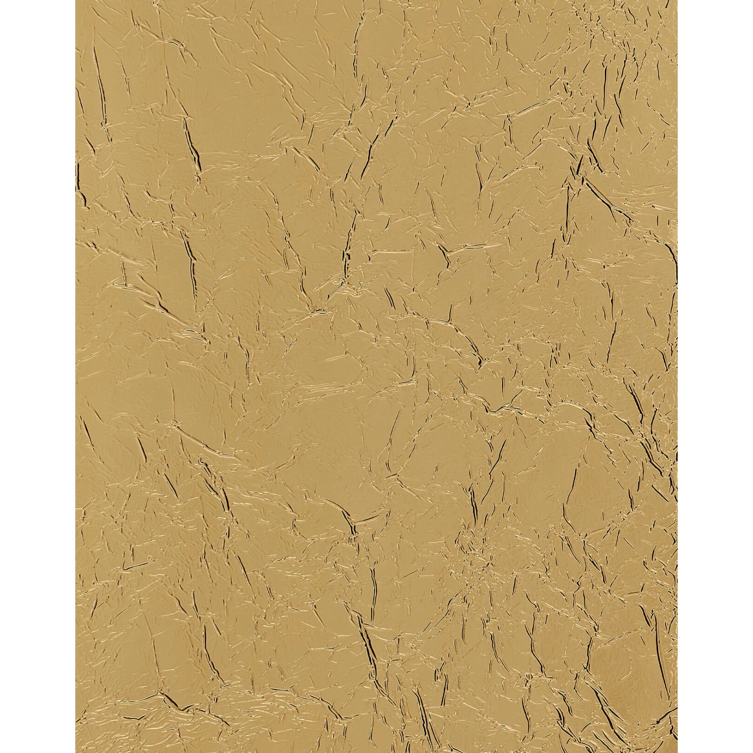 WALLFACE 24944 CREPA Gold Wandverkleidung 3D spiegelnd Gold 2,6 m2 2600 x 1000 x 1,83 Gold