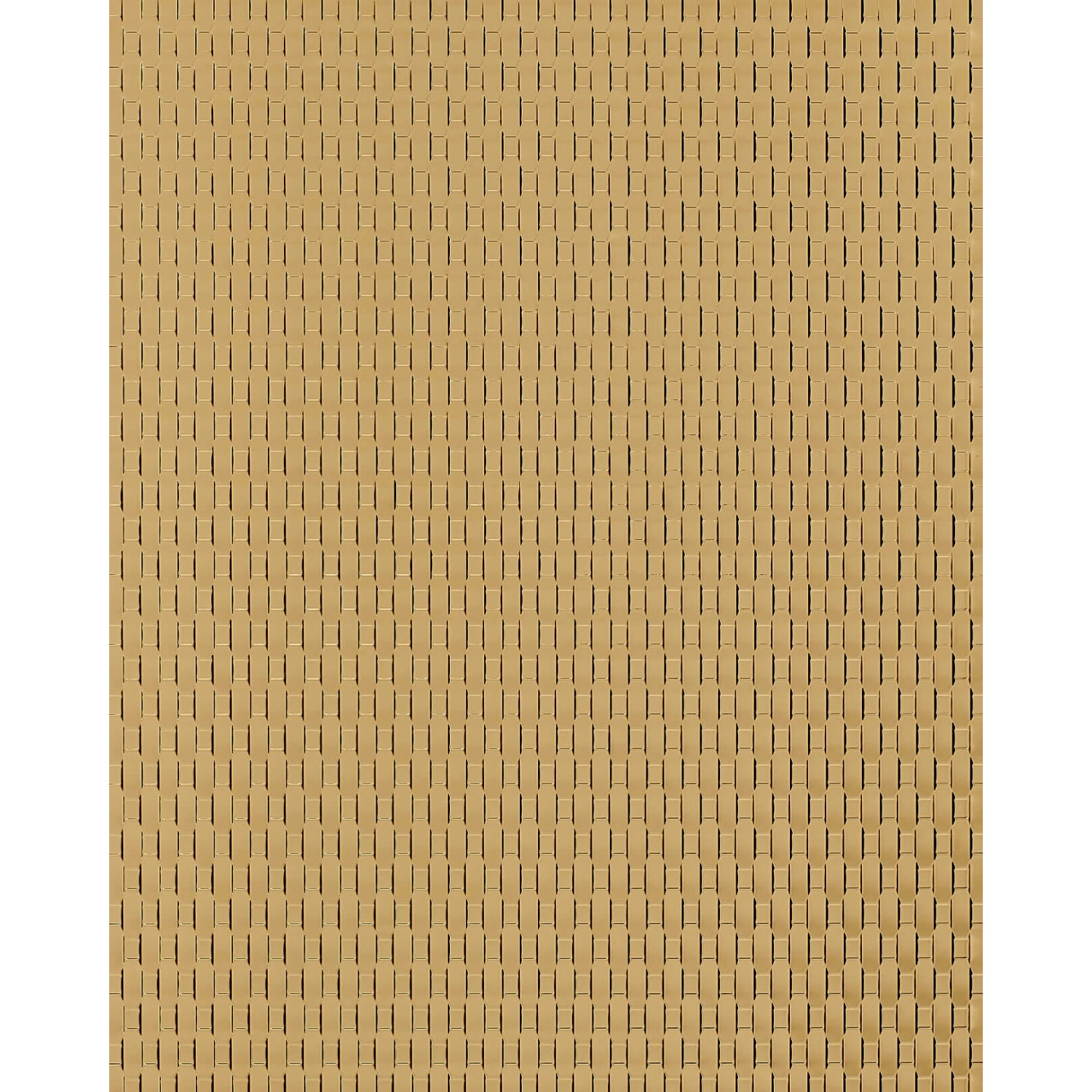 WALLFACE 24955 RATTAN 20 Gold Wandverkleidung 3D Glänzend Gold 2,6 m2 2600 x 1000 x 2,53 Gold