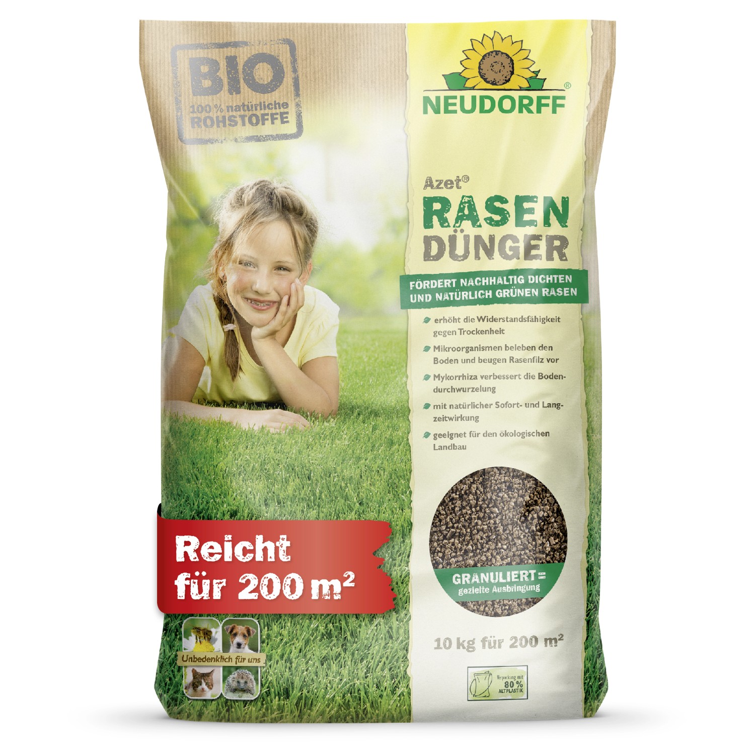 Neudorff Azet Rasen-Dünger 10 kg