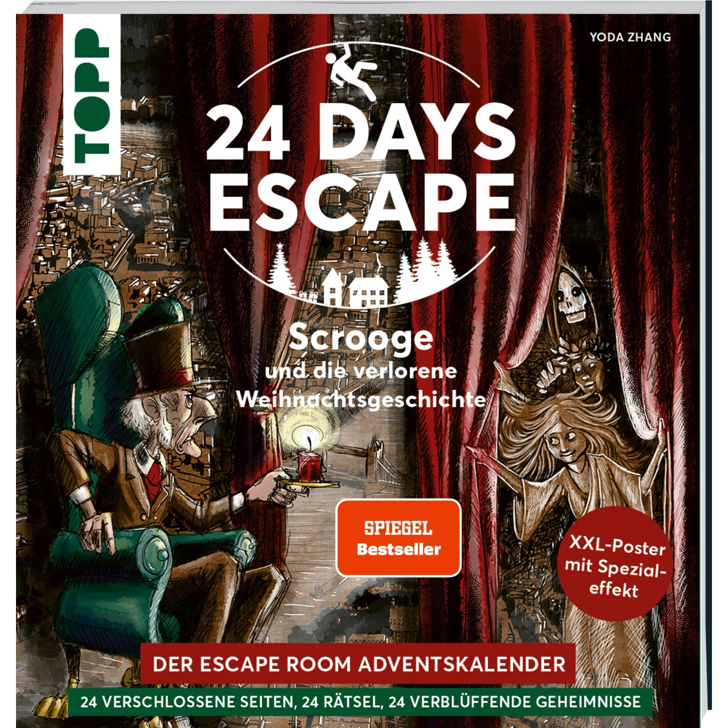 24 DAYS ESCAPE - Der Escape Room Adventskalender: Scrooge und die verlorene Weihnachtsgeschichte