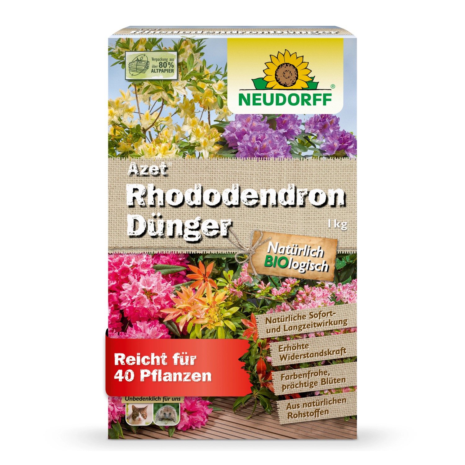 Neudorff Azet Rhododendron-Dünger 1 kg
