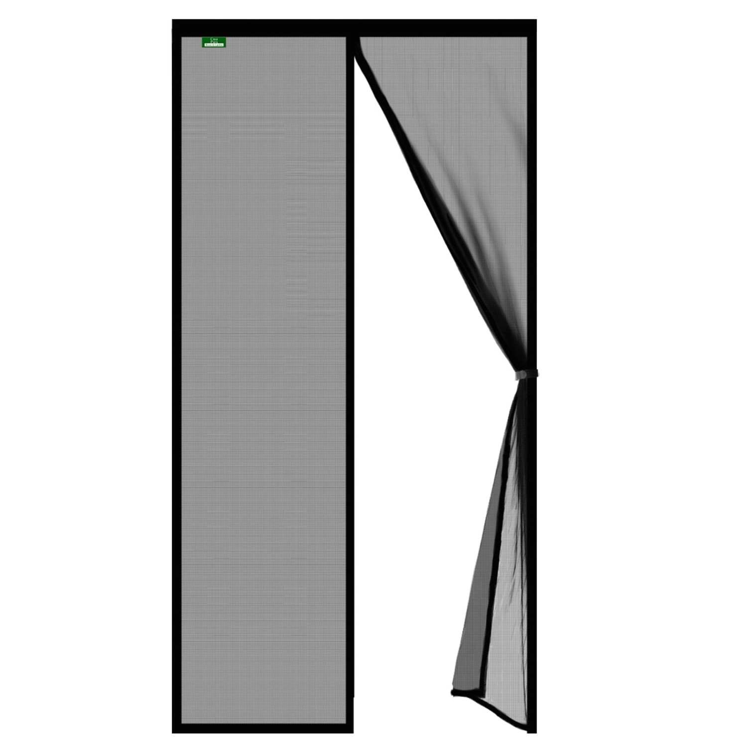 KARAT Fliegengitter Johnny Gestreift Klebemontage Klettverschluss 90 x 210 cm