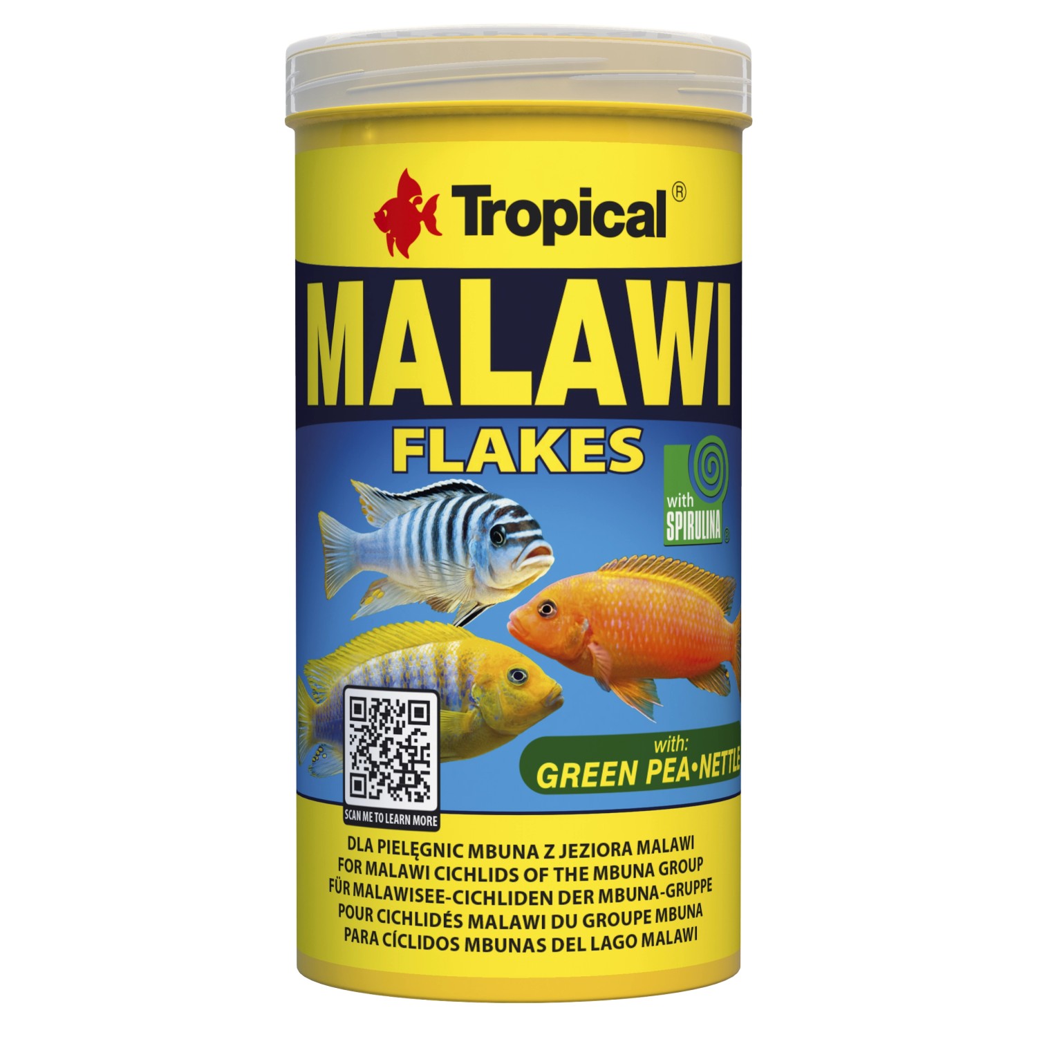 Tropical Flockenfutter Malawi Flakes 250 ml