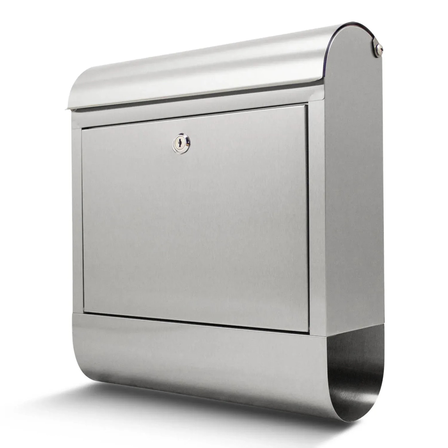 Banjado Briefkasten Edelstahl 38x43x12,5cm Rostfrei Mit Zeitungsfach Postkasten Großer A4 Einwurf Banjado Briefkasten Edelstahl 38x43x12.5cm Rostfrei Mit Zeitungsfach Postkasten Großer A4 Einwurf