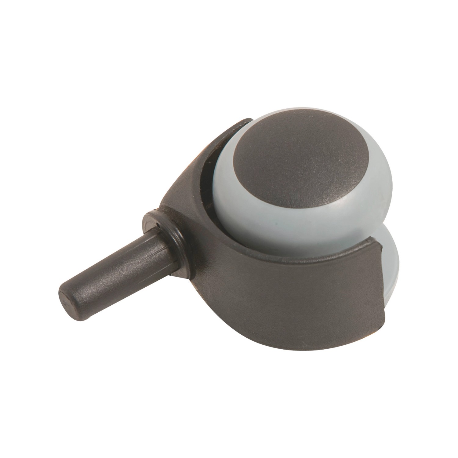 Parkett-Doppelrolle mit Stift Ø 50 mm 40 kg