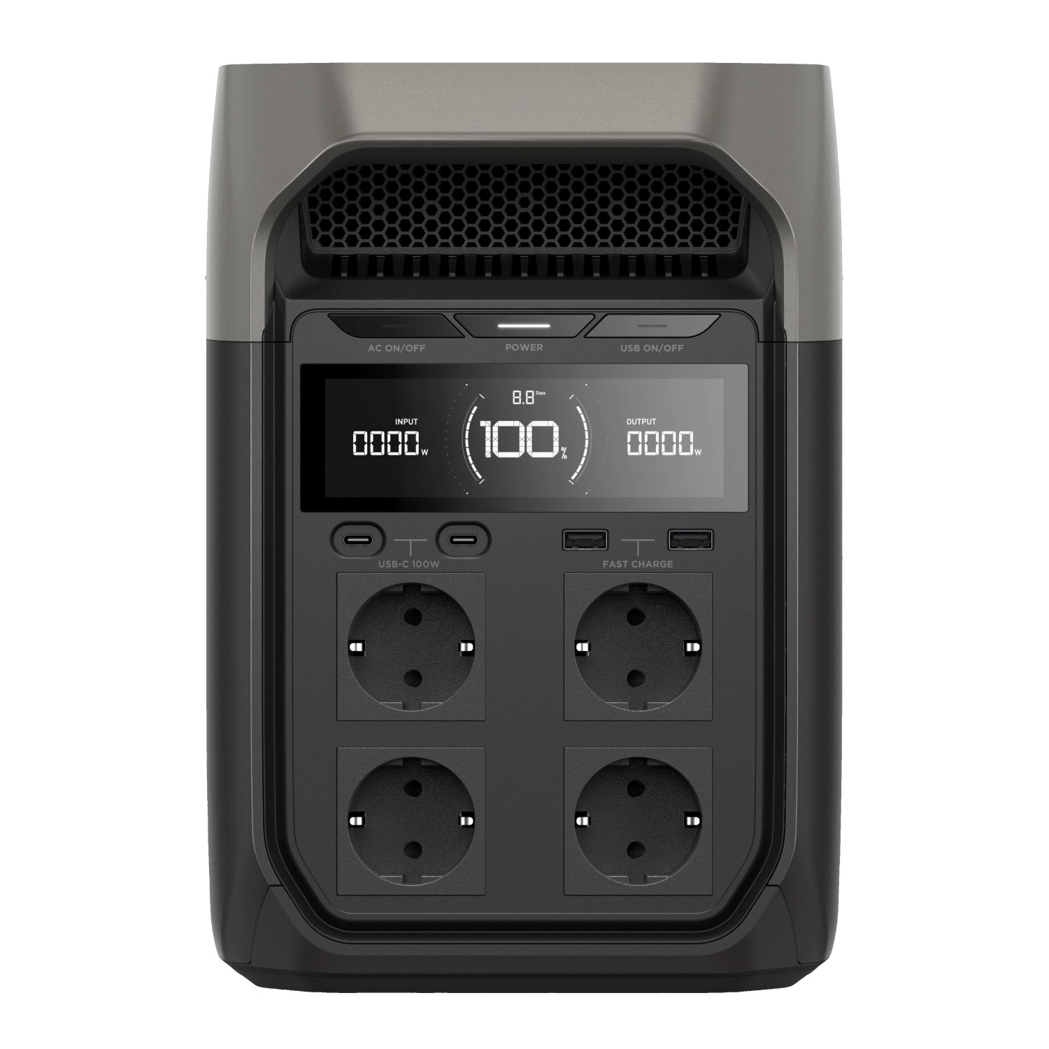 Ecoflow Powerstation Delta 3 Grau 1024 Wh