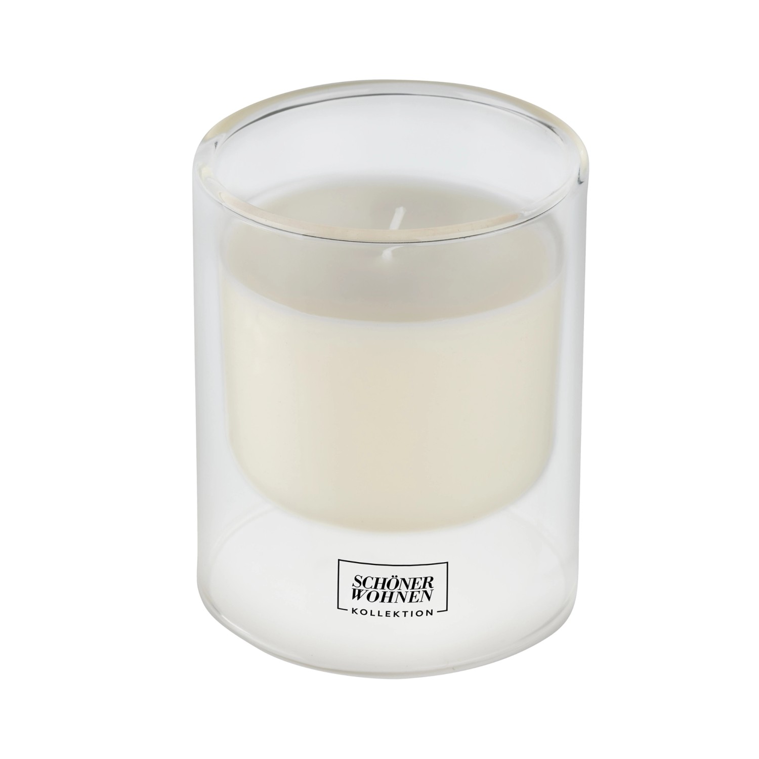 Schöner Wohnen Duftkerze L Lemongrass im Glas Klar Ø 9 cm x 11 cm