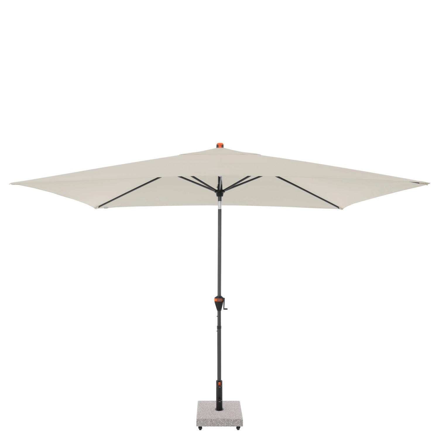 Doppler Balkonschirme MyZone 200 cmx 300 cm Natur mit Kurbelmechanik