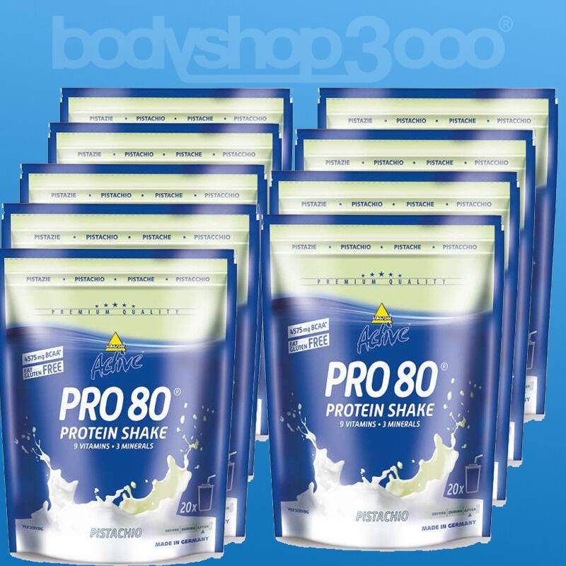 Inko Active Pro 80 Protein 9 x 500g Inkospor Eiweiß