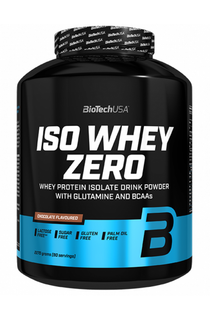 BioTech ISO Whey Zero Protein 2270g //1816g Lactosefrei