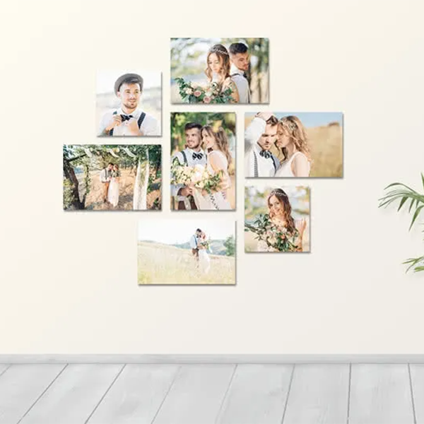 Fotowand Forex Galerie 7 Felder Wolke