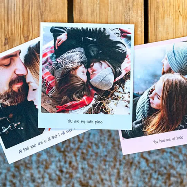 Fotos auf Fotokarton Quadratisch - 13er Set