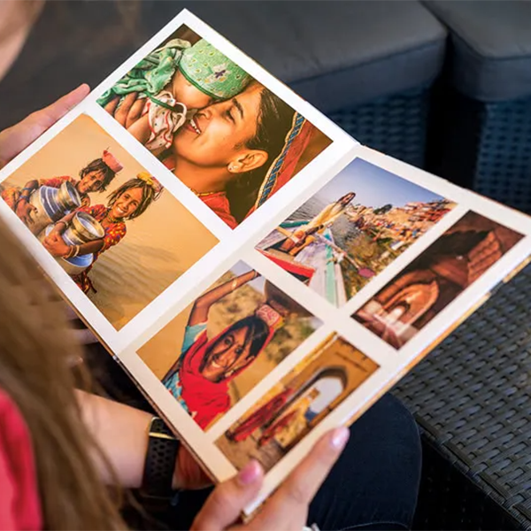 Fotobuch XL Quadrat - Hardcover mit Foto
