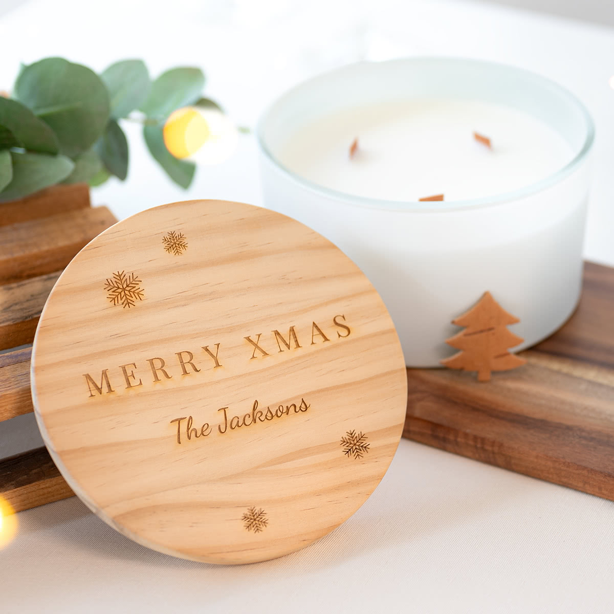 Duftkerze 8 x 15 cm mit Gravur