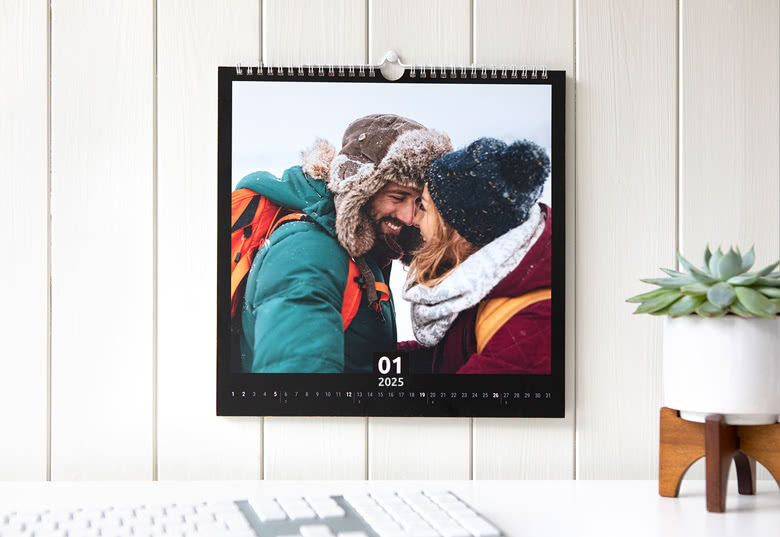 Wandkalender Quadratisch
