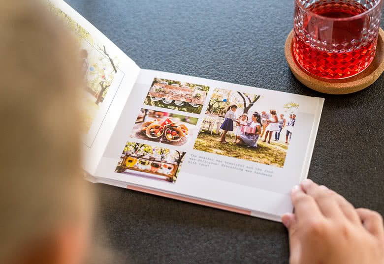 Fotobuch Medium Quer - Hardcover mit Foto