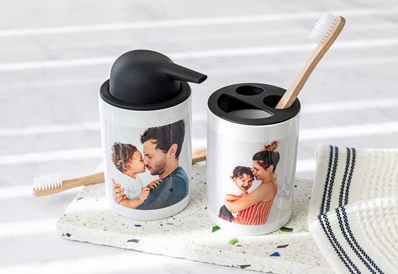 Seifenspender mit Foto personalisiert