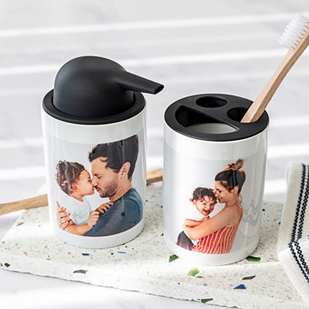 Seifenspender mit Foto personalisiert