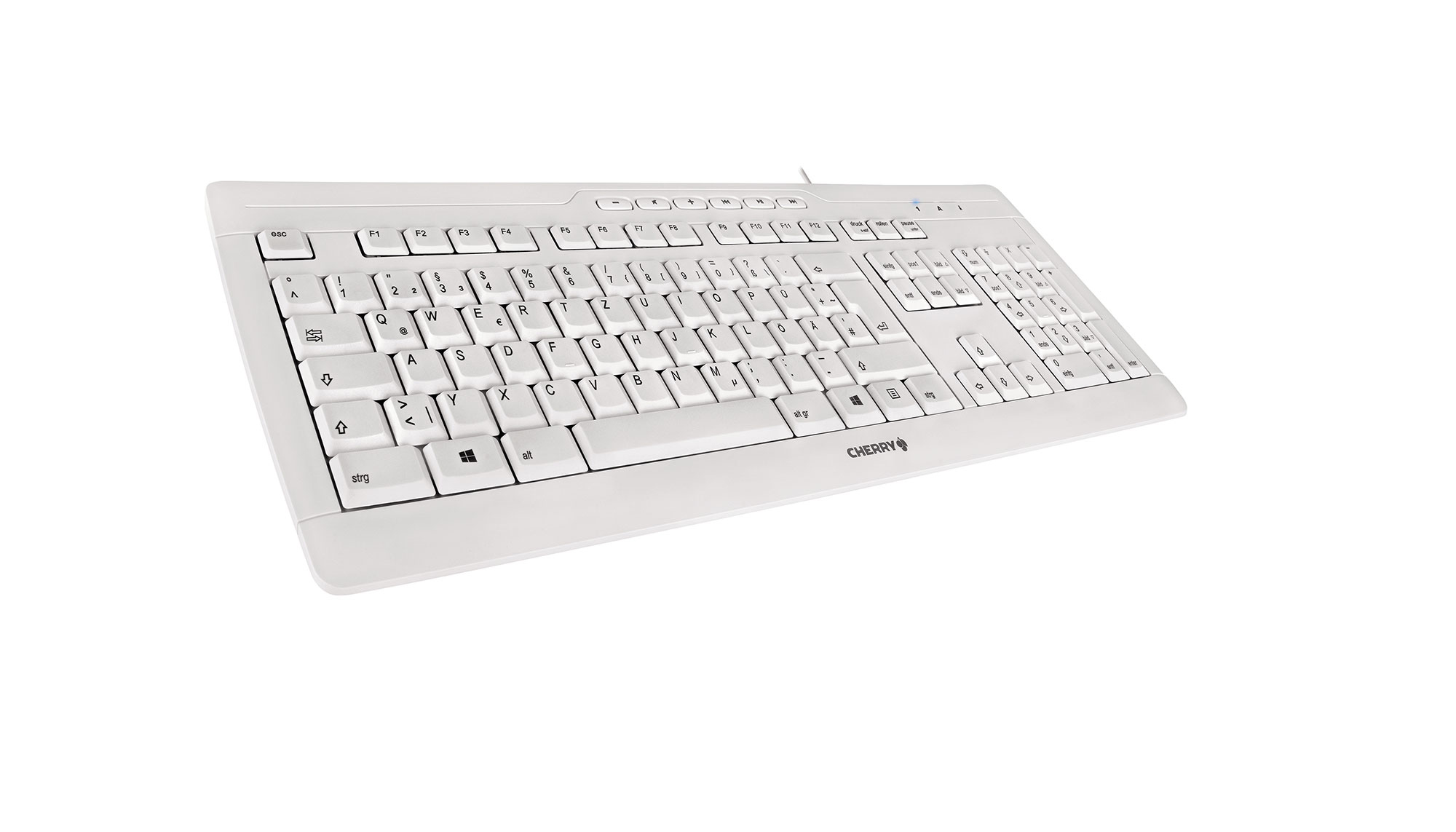 CHERRY TAS STREAM 3.0 grey schweizer Layout