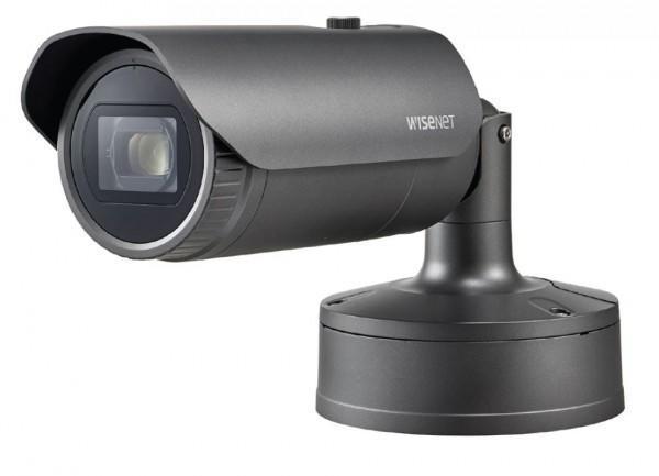 Hanwha Vision Bullet Kamera XNO-6120R 5,2 - 62,4mm X-Serie Überwachungskamera mit 2 Megapixel Auflösung. professionelle Kamera für außen