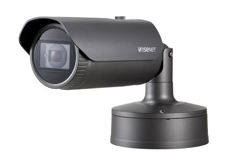 Hanwha Vision Bullet  Kamera XNO-6080R/MSK 2,8 - 12mm X-Serie Überwachungskamera mit 2 Megapixel Auflösung. professionelle Kamera für außen