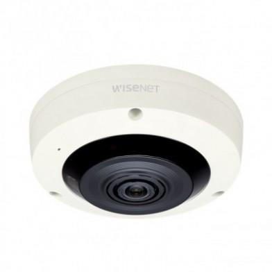 Hanwha Vision Hemispheric  Kamera XNF-8010R 1,6mm X-Serie Überwachungskamera mit 6 Megapixel Auflösung. professionelle Kamera für außen