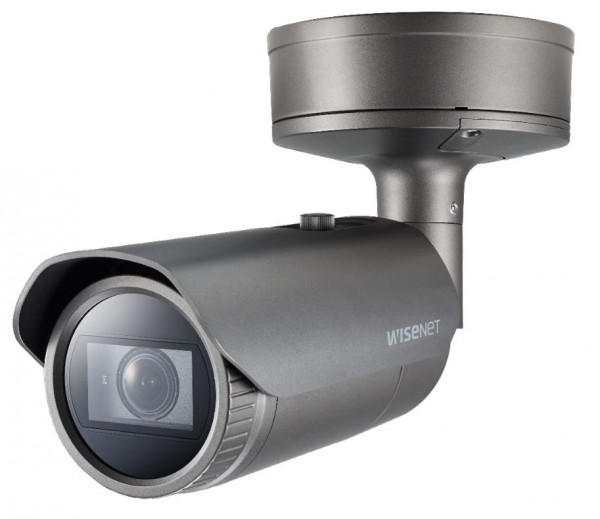Hanwha Vision Bullet  Kamera PNO-A6081R 4,38 - 9,33mm P-Serie Überwachungskamera mit 2 Megapixel Auflösung. professionelle Kamera für außen
