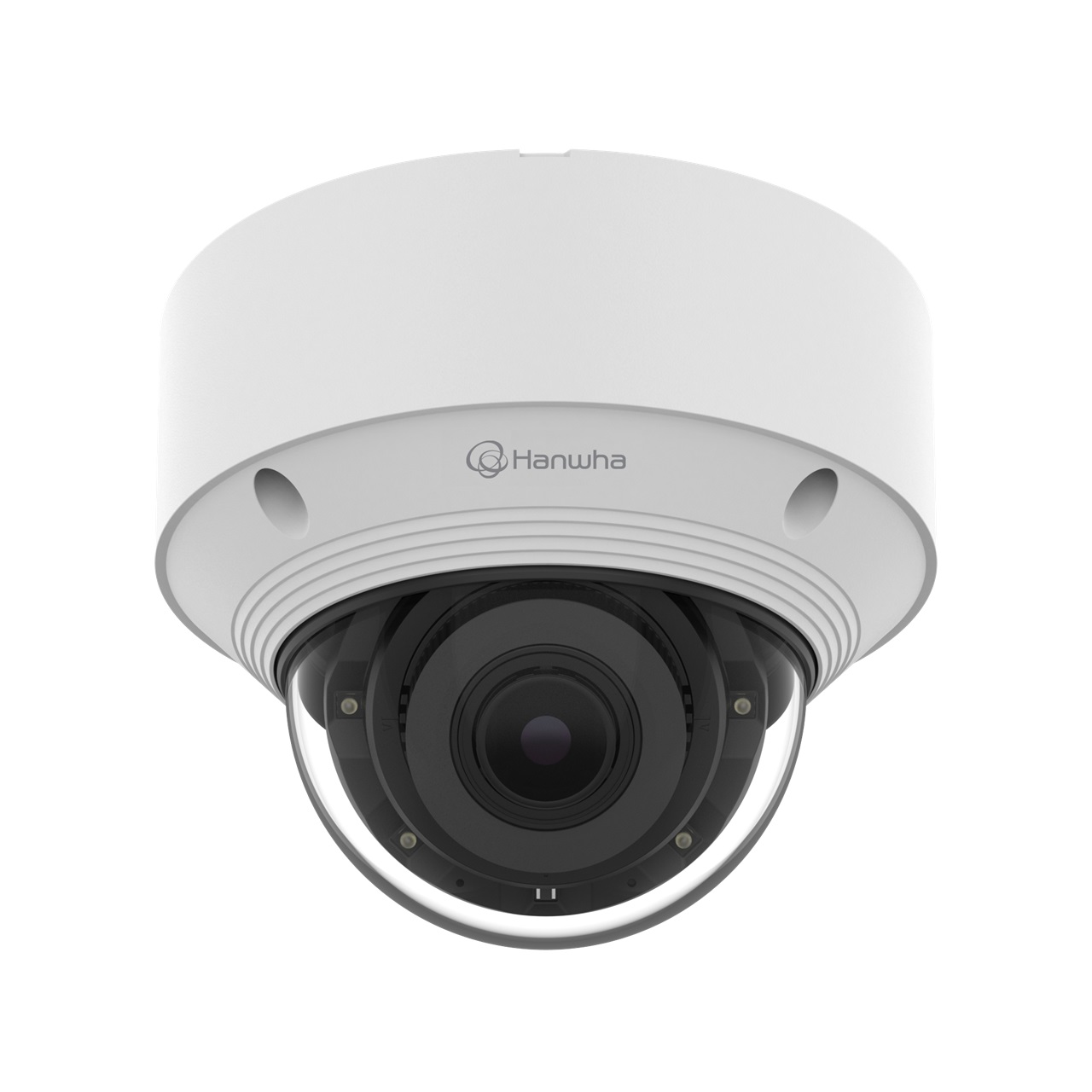 Hanwha Vision Dome Kamera QNV-C9083R 3,2 - 10,mm Q-Serie Überwachungskamera mit 8 Megapixel Auflösung. professionelle Kamera für außen