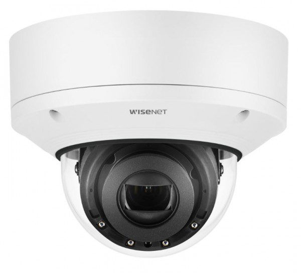 Hanwha Vision Dome Kamera XND-8081REV 3,9 - 9,4mm X-Serie Überwachungskamera mit 6 Megapixel Auflösung. professionelle Kamera für außen