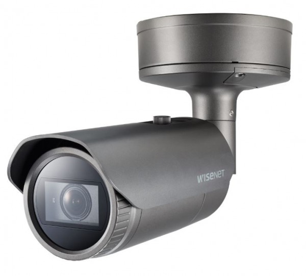 Hanwha Vision Bullet Kamera PNO-A9081R 4,5 - 10,0mm P-Serie Überwachungskamera mit 8 Megapixel Auflösung. professionelle Kamera für außen