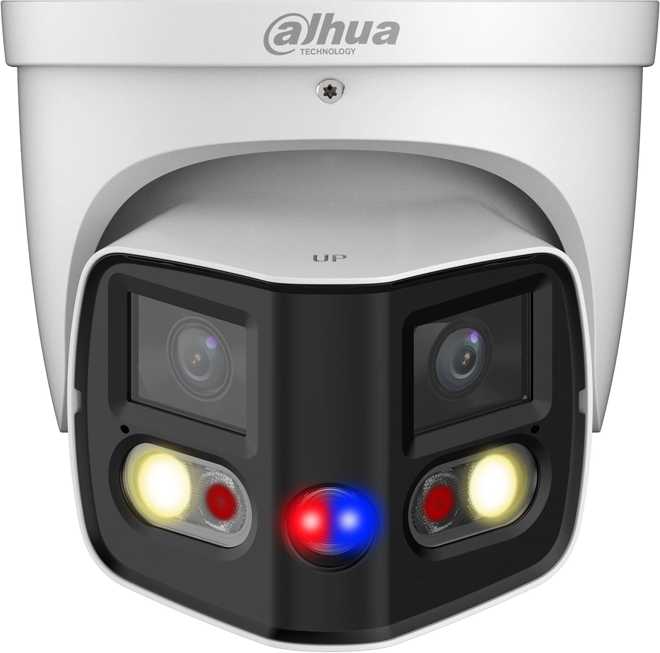 Dahua Turret  Kamera IPC-PDW3849P-A180-E2-AS-PV-0280B 2,8mm  Überwachungskamera mit 8 Megapixel Auflösung. professionelle Kamera für außen