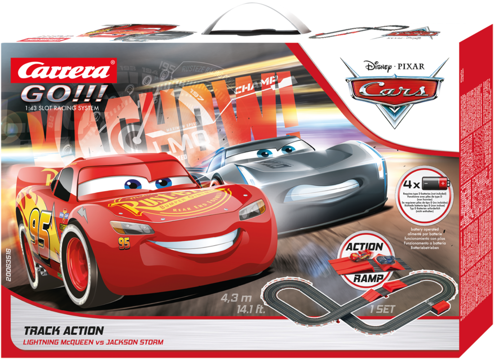 |Disney Cars 3 - Track Action|