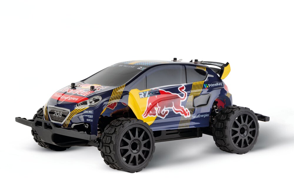 |2 4GHz Red Bull Peugeot WRX 208 - Rallycross  Hansen -PX- Carrera Profi RC|