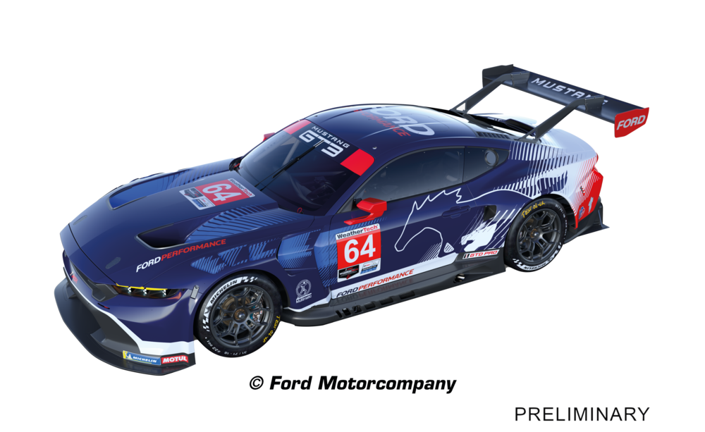 |Ford Mustang GT3 'Ford Performance  No.64'|