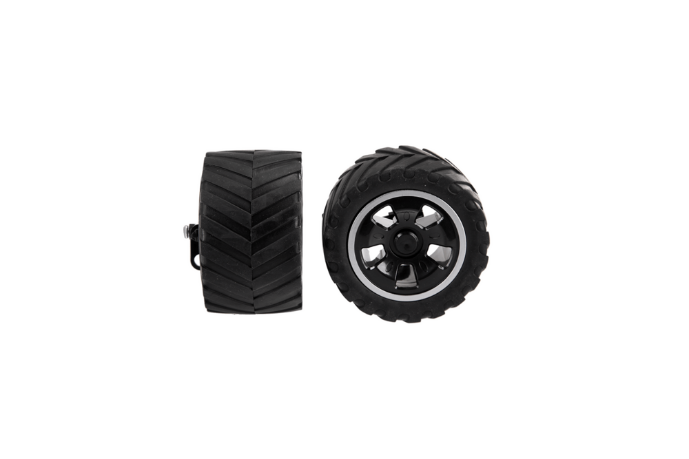 |2 Vorderräder mit Felgen für Black Enforcer (180109)  Black Enforcer 2 (370180113  370180109)|