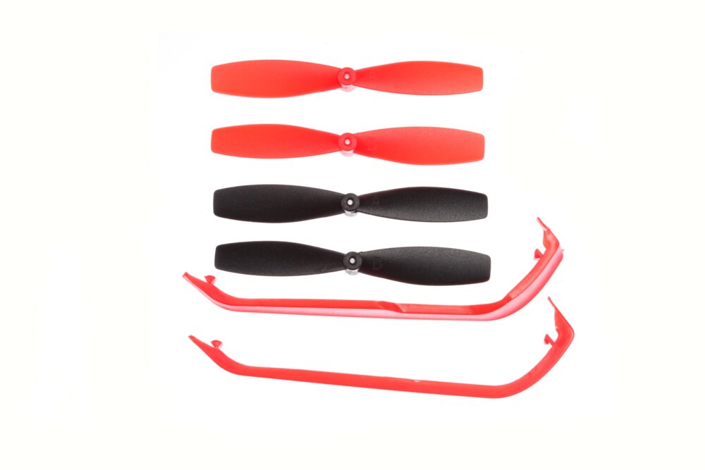 |Rotorblätter- & Dekoteileset komplett rot #503023|