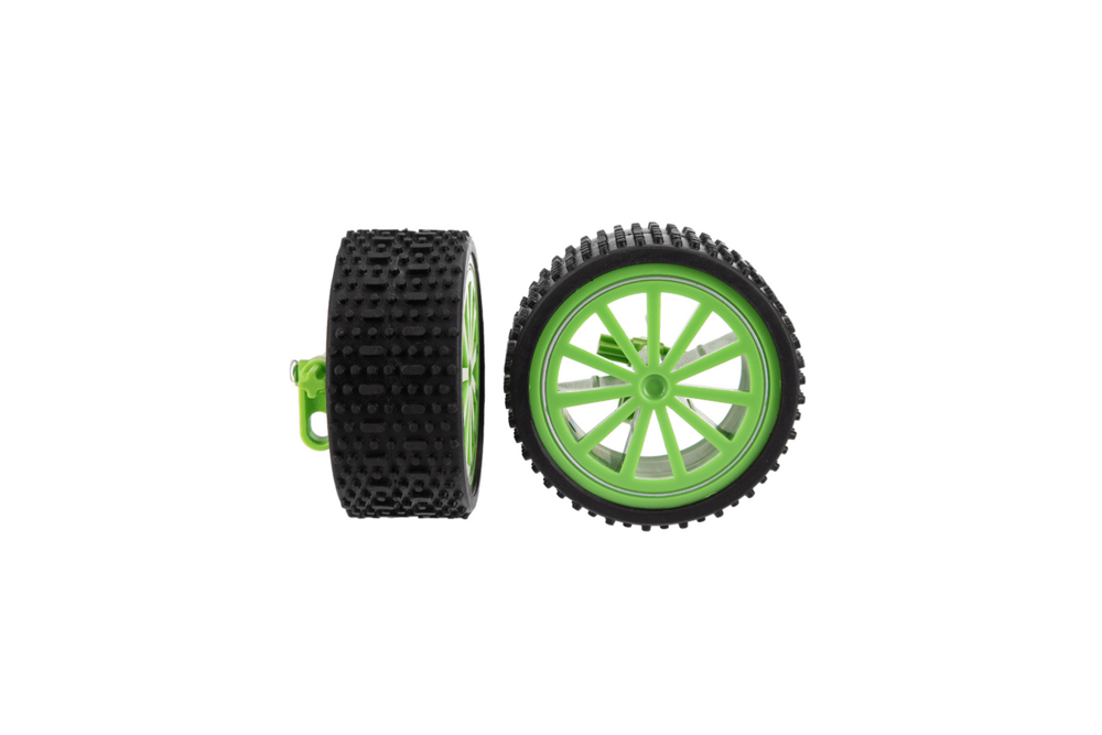 |2 Vorderräder mit Felgen für Magic Green (162051)  Magic Green 2 (370162087)|