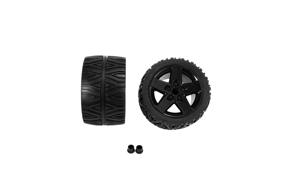 |2 Hinterräder für Jeep Wrangler Rubicon (162011)|